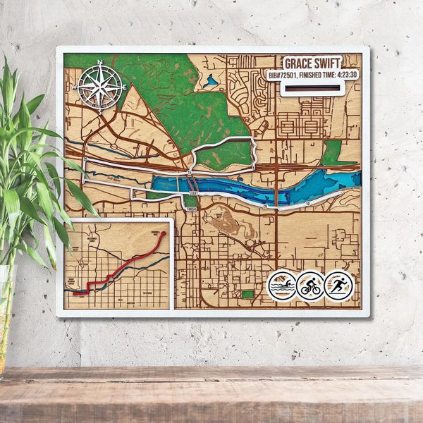 Arizona Triathlon map