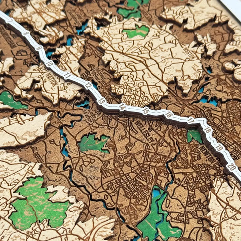Boston Running Route