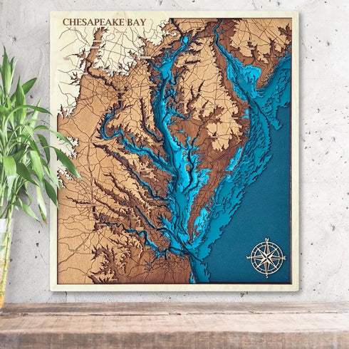 Chesapeake Bay map