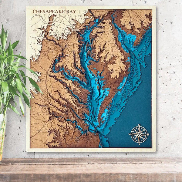 Chesapeake Bay map