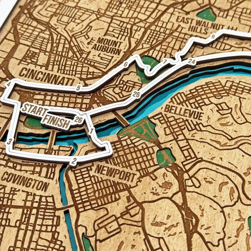 Cincinnati Running Route