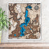 Congamond Lakes map