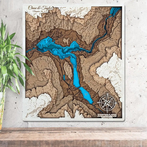 Diablo Lake map