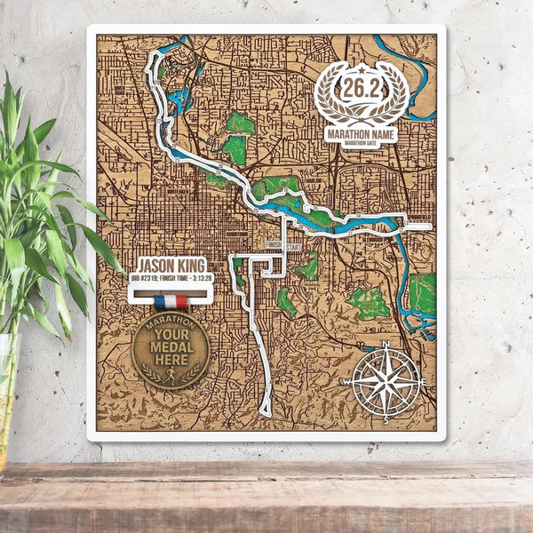 Eugene Running Route map