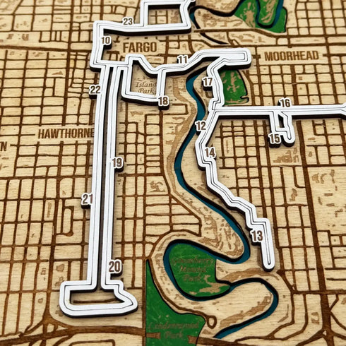 Fargo Running Route