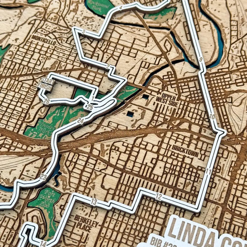 Fort Worth Running Route