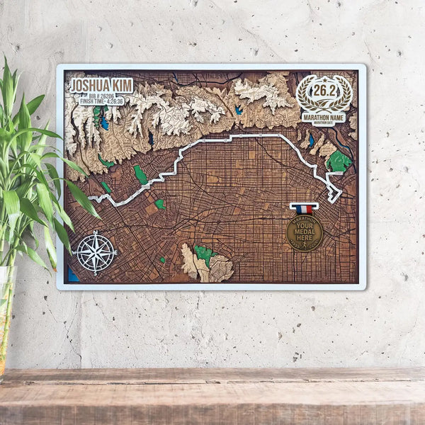 Los Angeles Running Route map