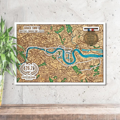 London Running Route map