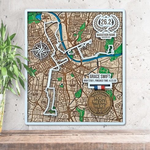 Nashville Running Route map
