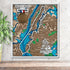 Custom Bike Route map