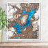 Pawtuckaway Lake map