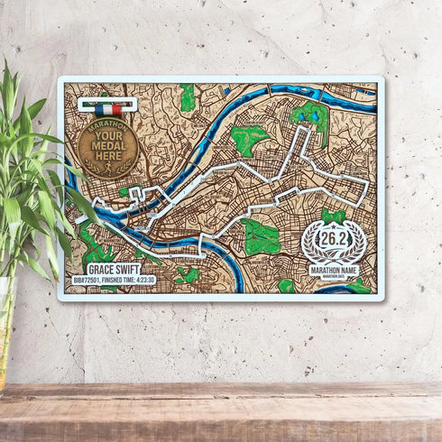 Pittsburgh Running Route map