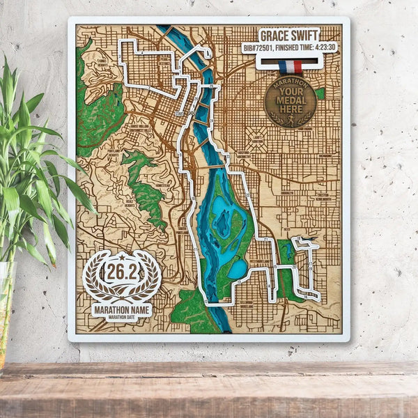 Portland Running Route map