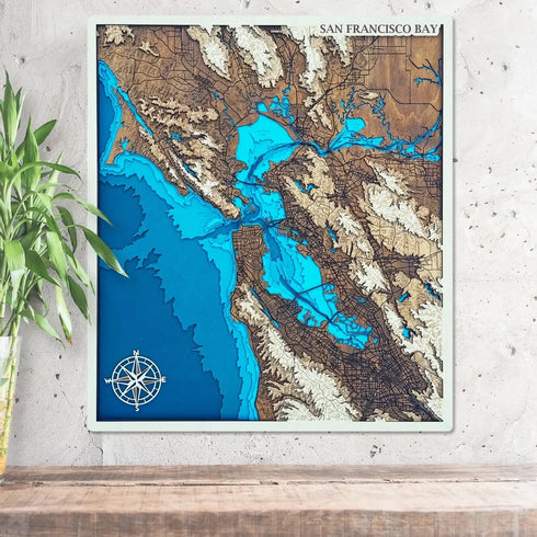 San Francisco Bay map
