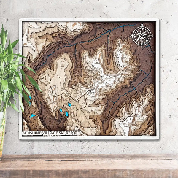 Sunshine Village map